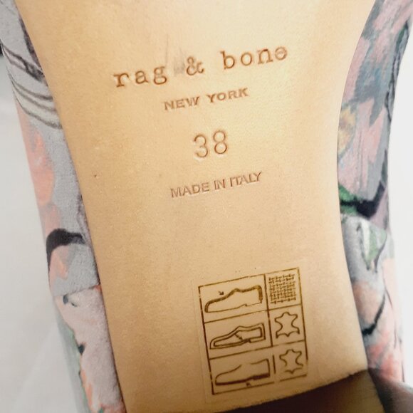 Rag & Bone Velvet Ankle Boots - Picture 11 of 13